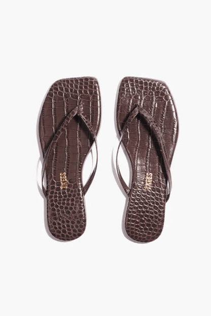 Tkees Square Toe Croc