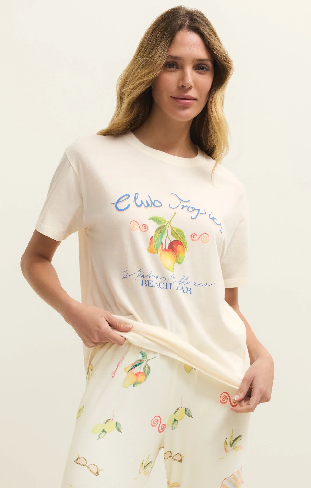 Z Supply Club Tropics Boyfriend Tee