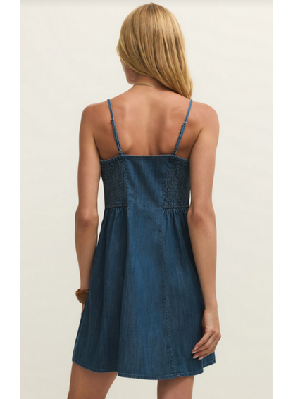 Z Supply Angel Eyes Denim Mini